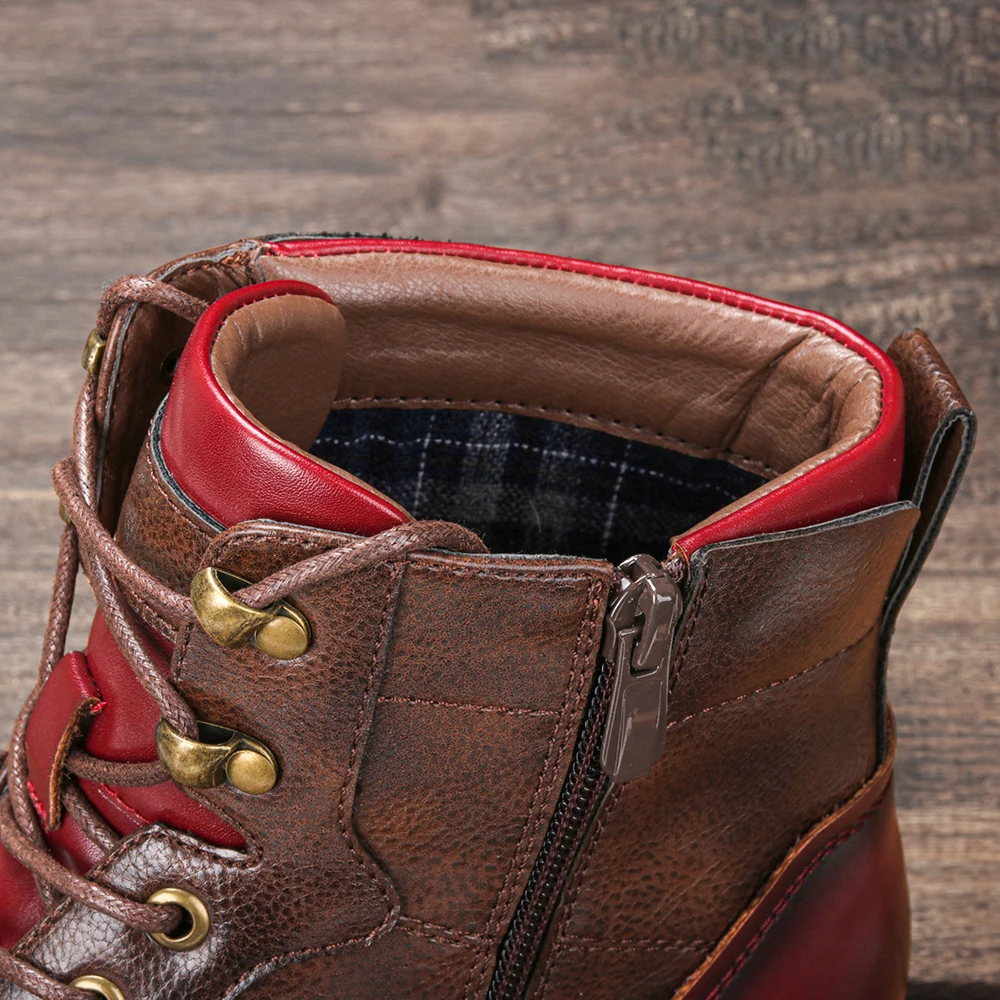 

Merkmak Men Boots New Fashion Shoes Winter Comfortable Classic Male Shoes Durable Spring Men Casual Footwear For Party Wedding