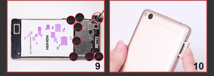 NOHON BM47 BM46 BM45 BM42 BN43 BN41 BN40 BN34 BN44 Батарея для Xiaomi Redmi 4Pro 5Plus 3 3S 3X 4X 5A обратите внимание на возраст 2, 3, 4, 4X телефон Bateria