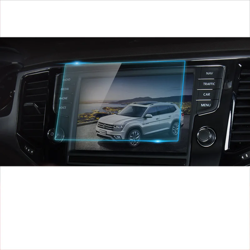 Защитная пленка для экрана автомобильной навигации gps lsrtw2017 Volkswagen Atlas Teramont 2017 2018