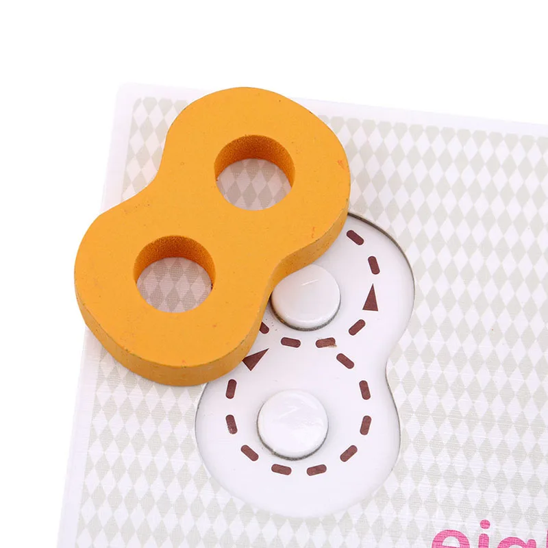 

3D Animal Cartoon learning Educational card Wooden Mathematics Card Digital Matching math toy Toys for Children kids toys