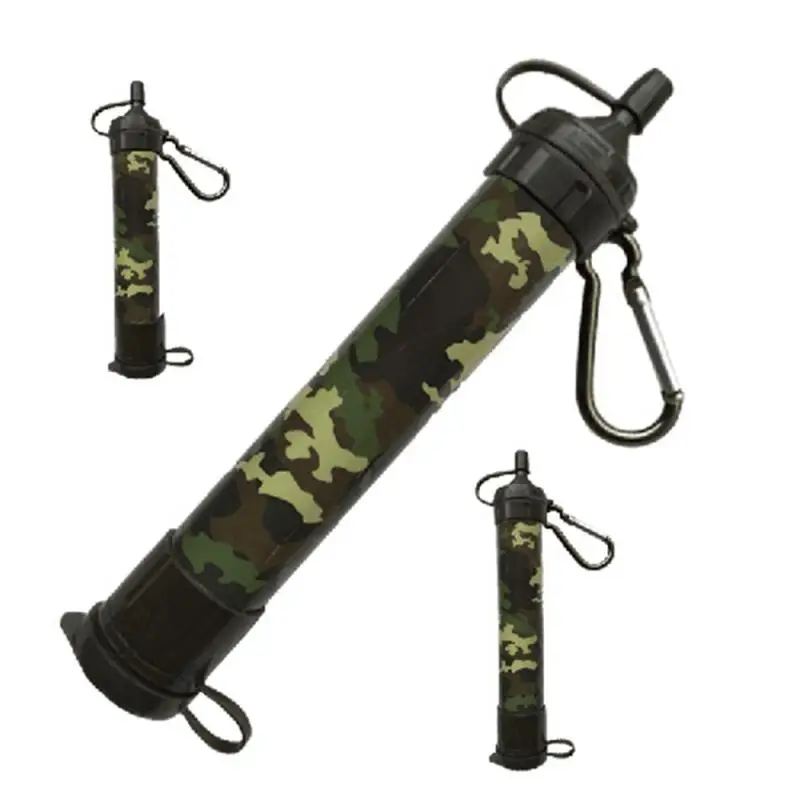 

Outdoor Wild Life Emergency Water Purifier Wild Drink Portable Filter Straw 99.99% Water Purifier Camping Hiking Water Purifier