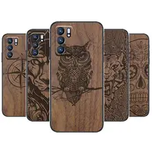 Natural wood texture patternFor Realme C3 Case Soft Silicon Back cover OPPO Realme C3 RMX2020 Coque Capa Funda find x3 pro C21 8