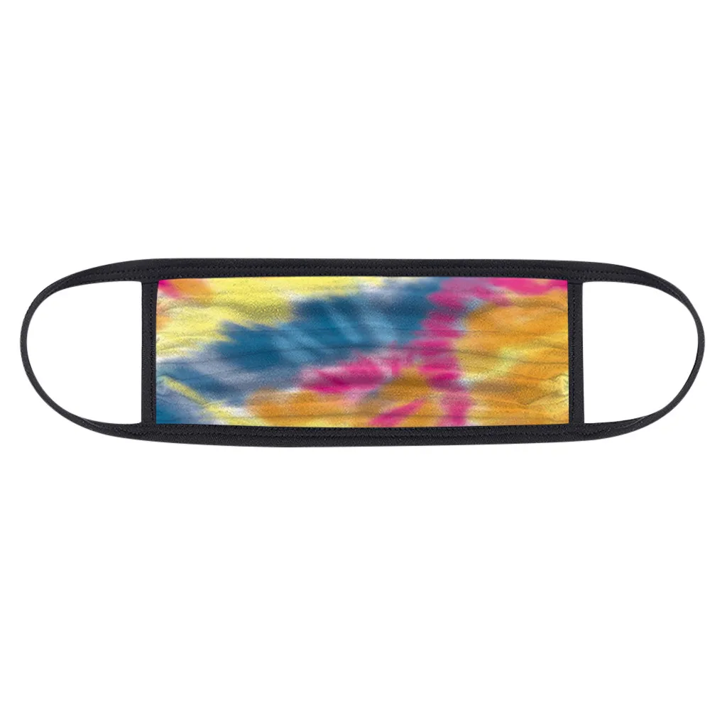 

1PC Adult Fabric Masks Unisex Protect Foggy Haze Protective Tie-Dyed Face Mask Mouth Cover DustProof Mask mascarilla masque
