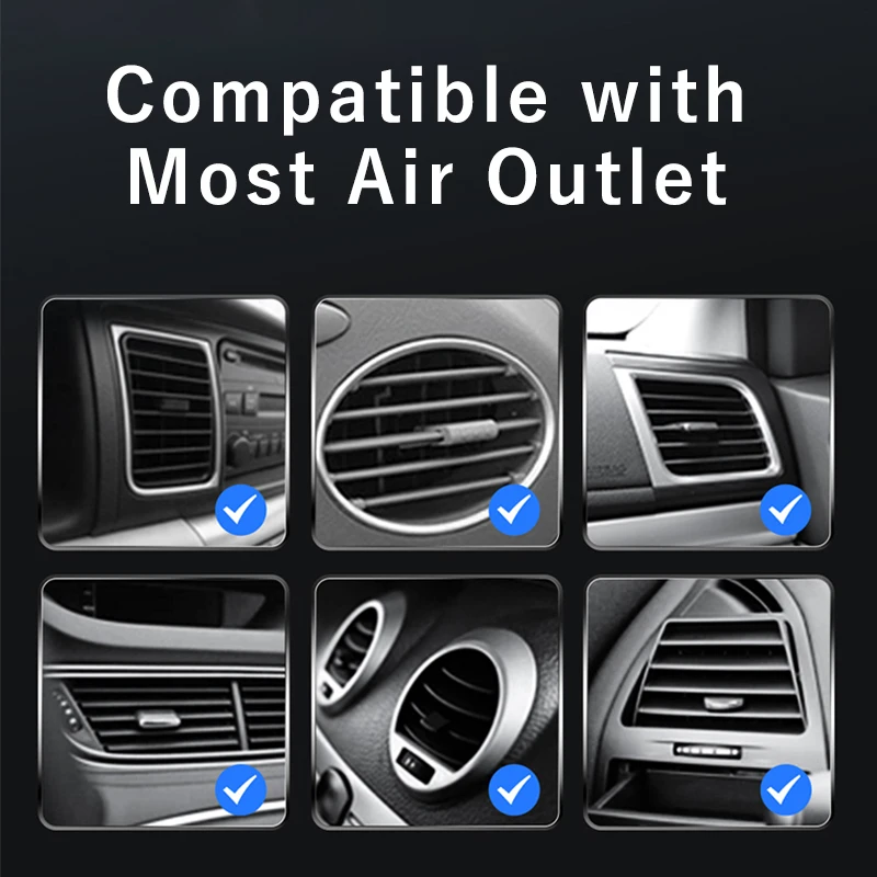 

15W Magnetic Wireless Charger Car Wireless Fast Charging Adapter for iPhone 12 Pro Max Smart Phone Holder Auto Clamping Holders