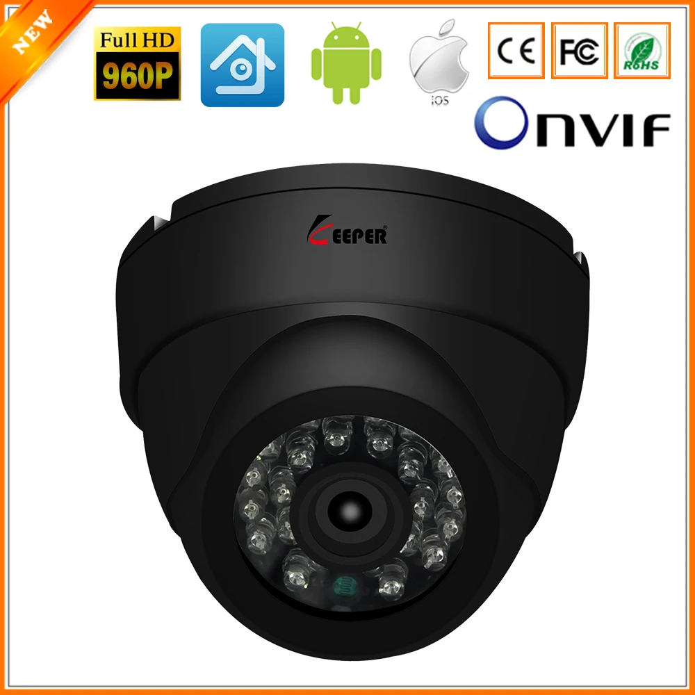 Хранитель HD мини купольная AHD камера 1.3MP высокой четкости наблюдения инфракрасный 960P CCTV безопасности открытый купол Водонепроницаемая камера
