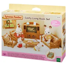 S01 Sylvanian Families Dollhouse Furniture Accessories Comfy Living Room Set No Figures 5339