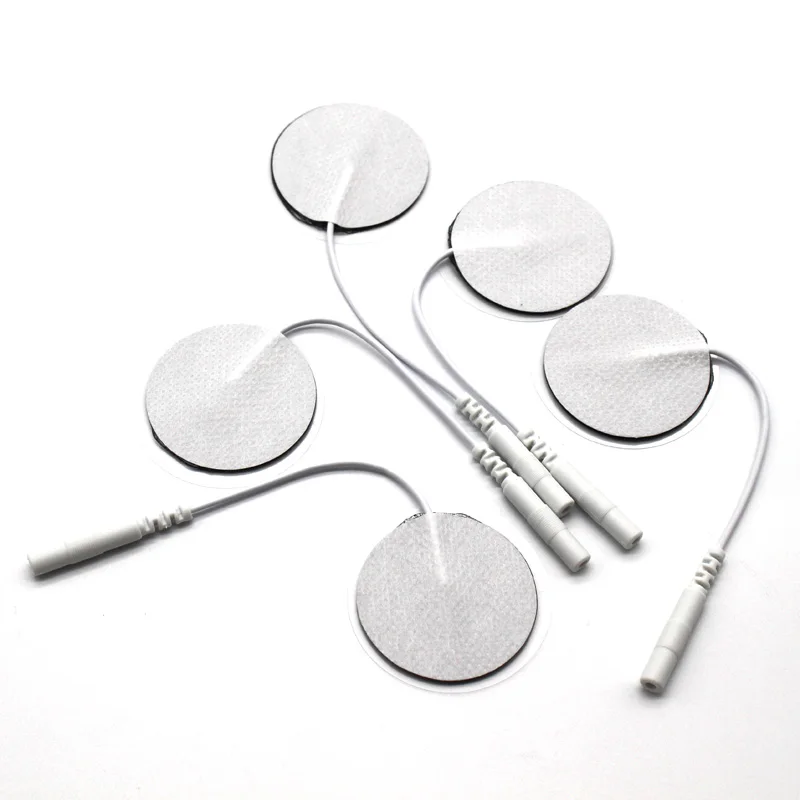 10 шт. 3 5 см круглый электрод колодки массажер для тела десятки терапии блок