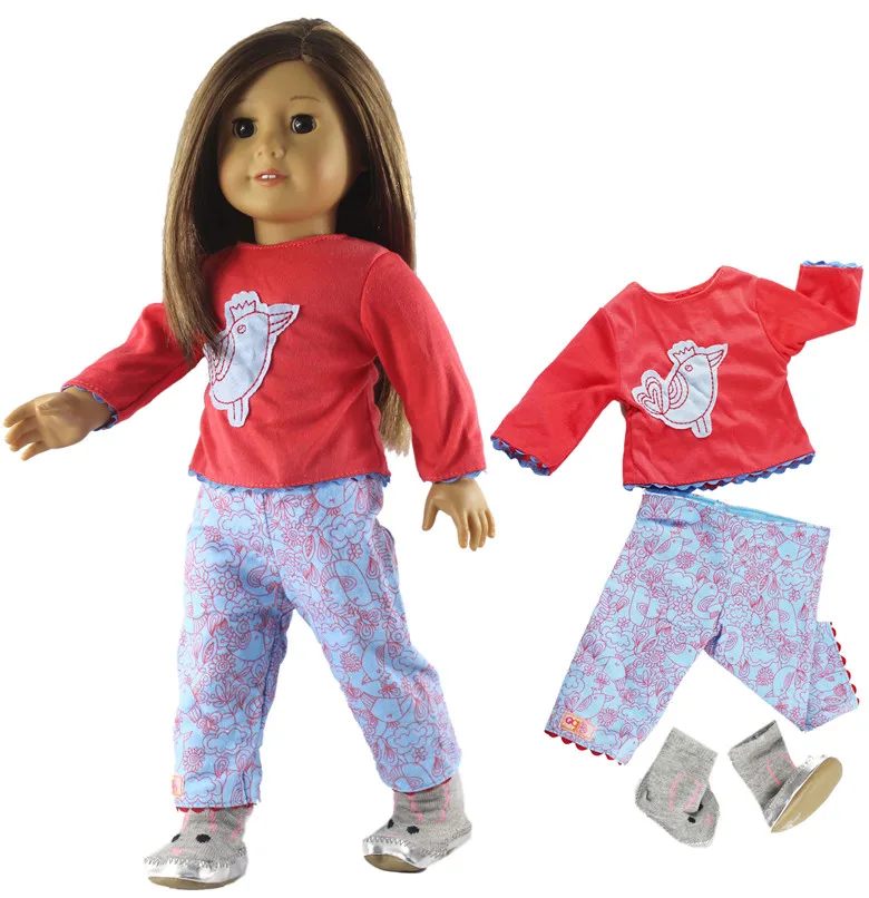 Новая 18 дюймовая Одежда для кукол наряд дюймовых американских много стилей на
