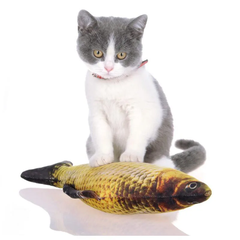 Игрушка для кошек 3D карп рыба Форма собаки игрушка креативная подарок кошачья