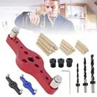 Вертикальный карманный зажим для отверстий, деревообработка, 6810 мм, буровой локатор, дерево, дюбелирование, саморегулирующиеся направляющие комплекты, перфоратор для отверстий