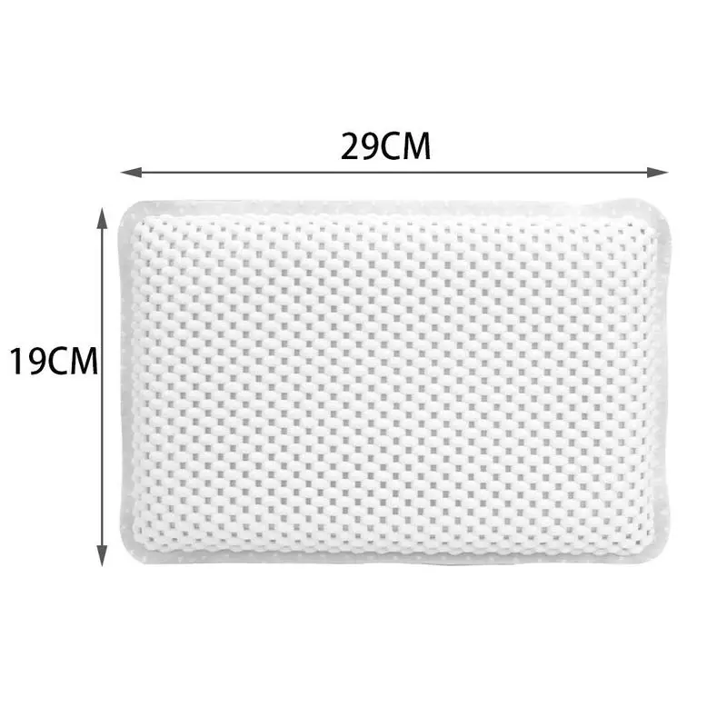 

Bath Pillow Pvc Plastic Foam Bathtub Pillow Hotel Household Bathtub Pillow Non-slip S2H8