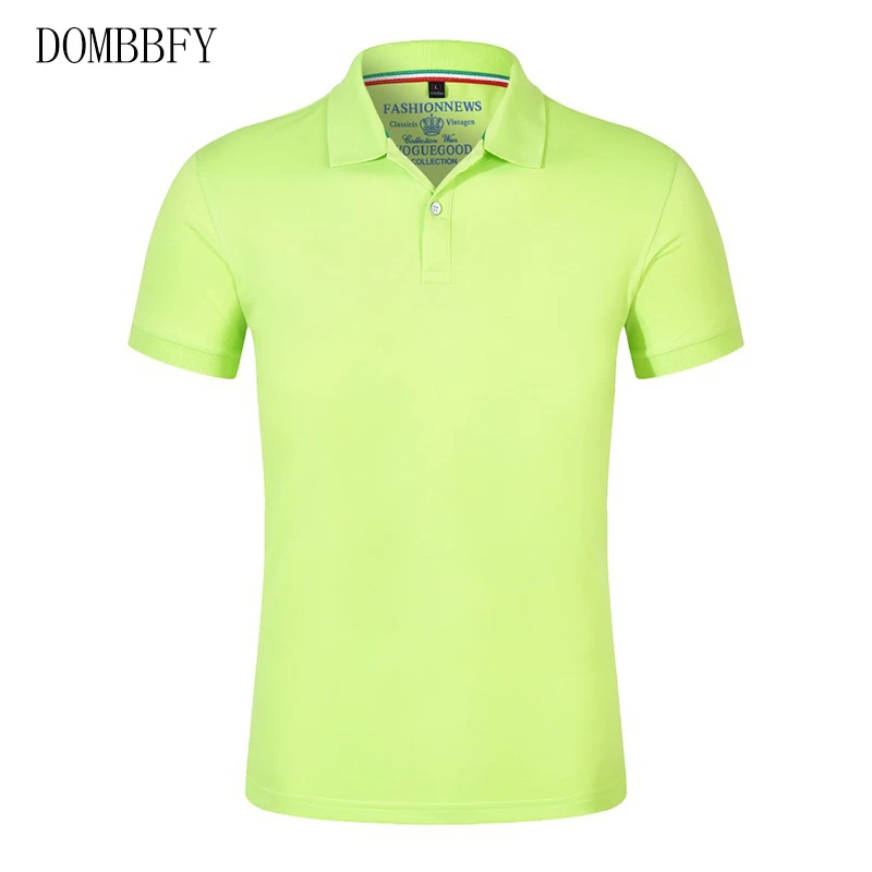 Мужские рубашки-поло брендовая одежда летняя рубашка с коротким рукавом Мужская