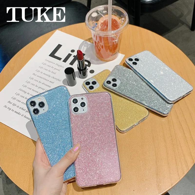 Модный Блестящий Мягкий бумажный чехол для Xiaomi Mi A3 Lite CC9E 9 Pro Redmi 8A Note 8 8T 3 10 чехлы