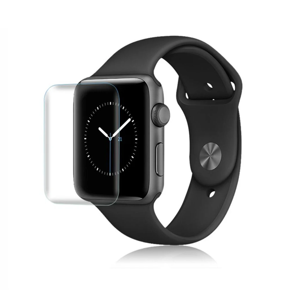 For i-Watch Apple Watch Series 4 3 2 1 Soft Durable New Coming 3D TPU Hydrogel Protective Film Full Cover Screen Protectors | Электроника