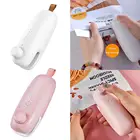 Мини-устройство для герметизации пластиковых пакетов, портативное устройство для герметизации пищевых продуктов с USB-зарядкой, зажим для герметизации, кухонные аксессуары