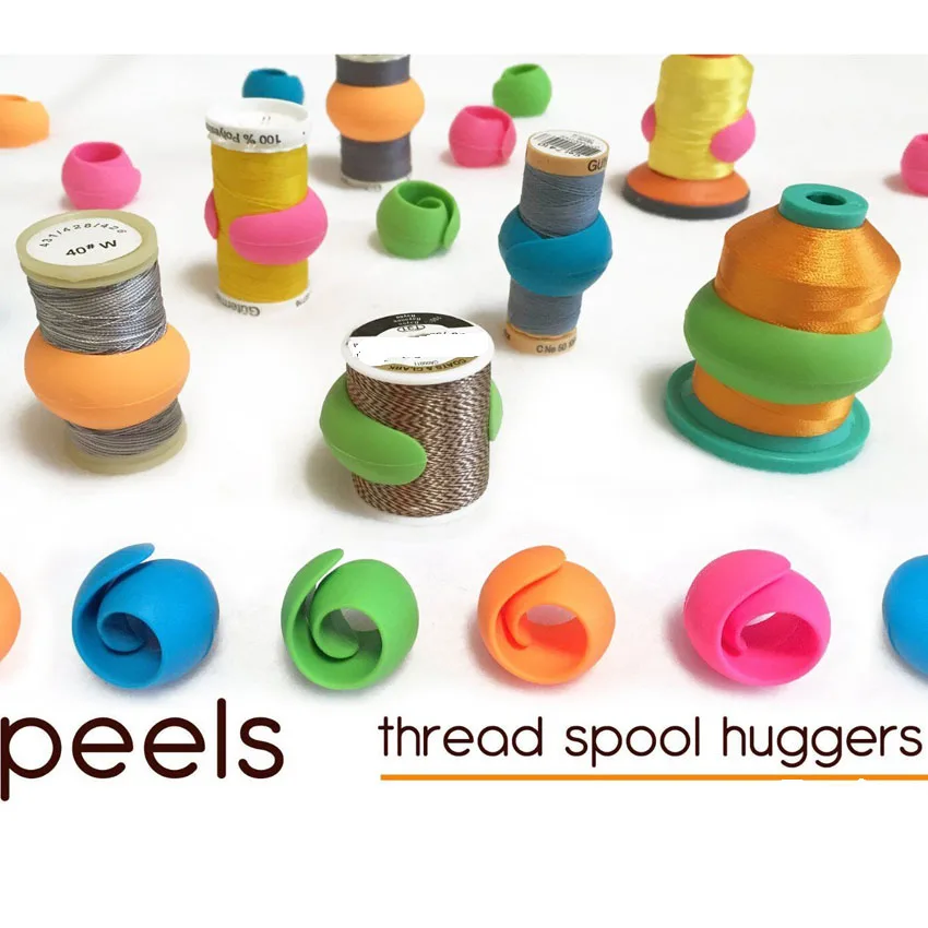 

12pcs Thread Spool Huggers Keep Thread Spools From Unwinding Peels
