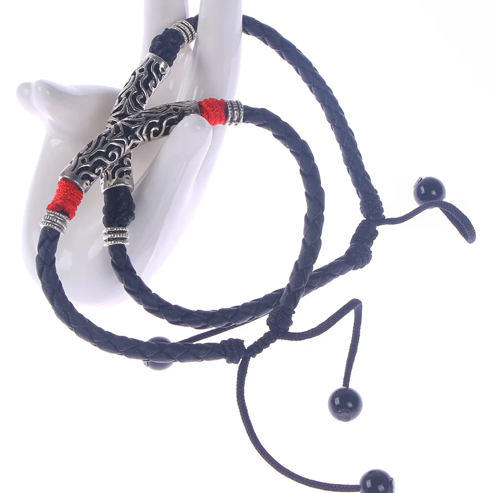 Мужские Женские Пары Кожаные Веревки Браслет На Лодыжку Босиком сандалии Пляж