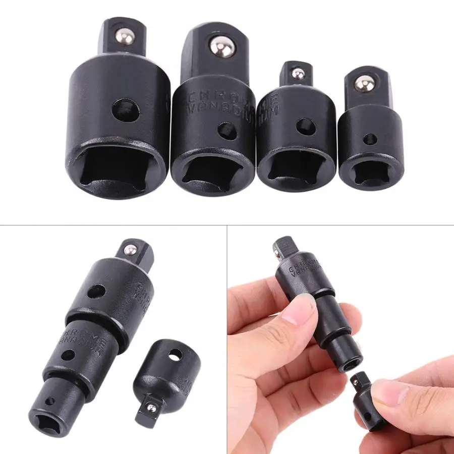 Новое поступление 4 шт. гнездо гаечный ключ гнезда адаптеров отвертка конвертер