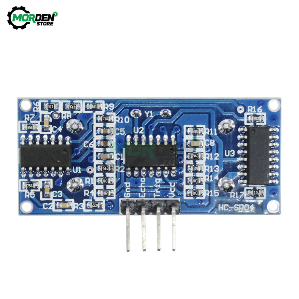 HC SR04 модуль датчика измерения расстояния ультразвукового для Arduino HCSR04 DC 5V IO