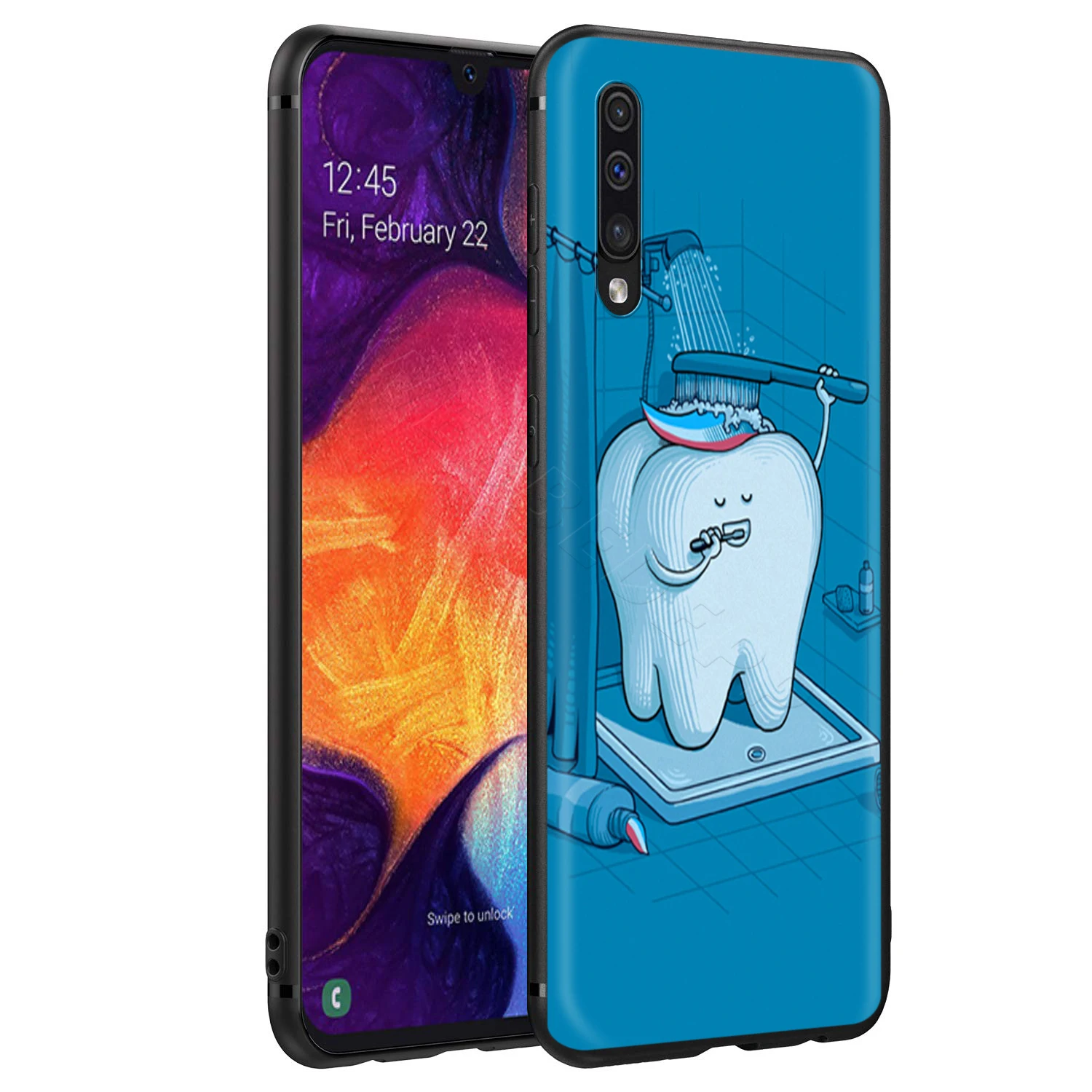 Webbedepp докторский стоматологический зуб чехол для Samsung Galaxy A2 J4 J6 J7 Duo J8 Core Prime 2018 A20E
