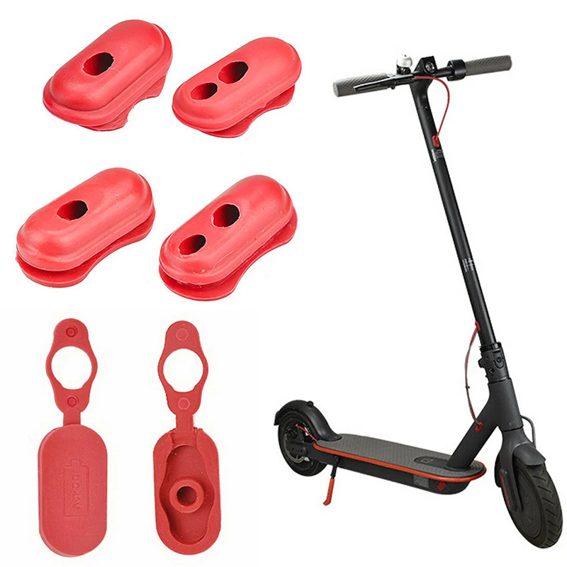 

Anti-dust Charging Port Cover Plugs For Xiaomi M365 Electric Scooter Silicone/Rubber Cycling Electric Scooters Parts Accessories