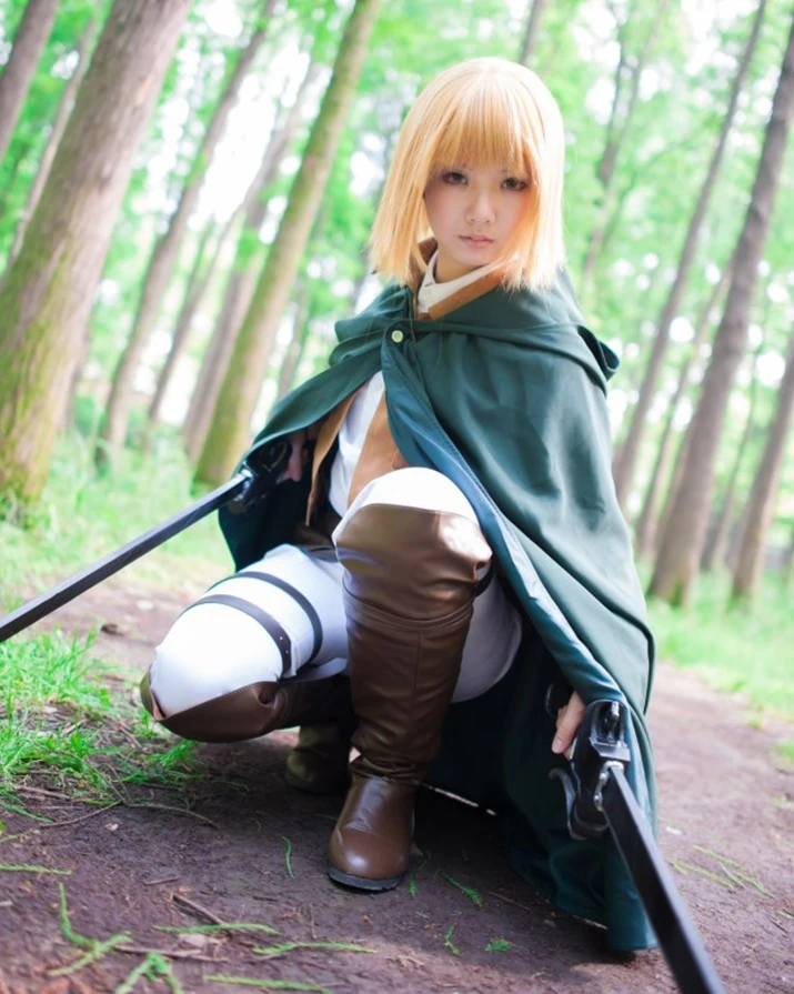 Накидка Эрена для косплея атака на Титанов плащ легиона скаутинга S M L XL XXL|Костюмы