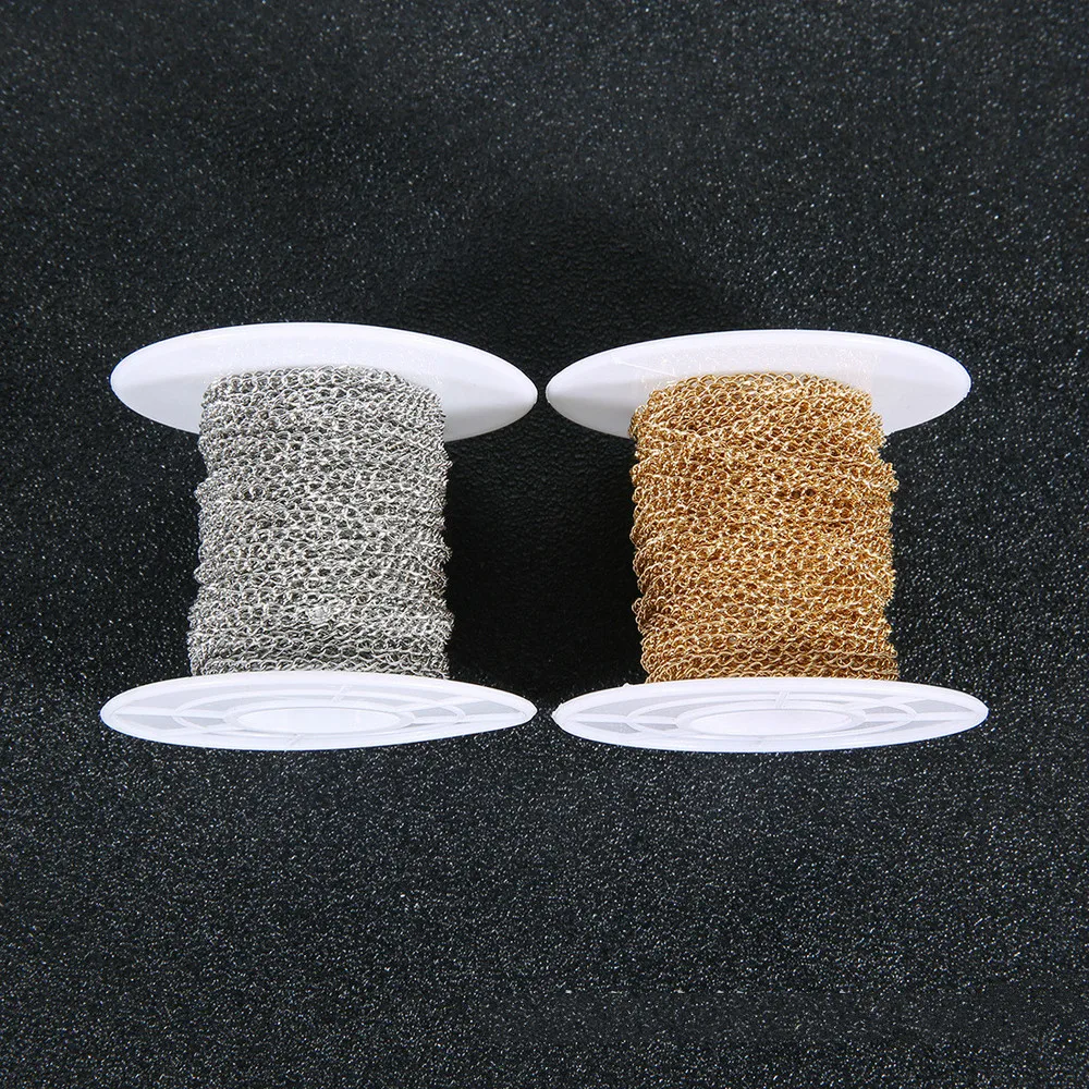 9 метров в упаковке ювелирные изделия из нержавеющей стали o-цепь хвостовая