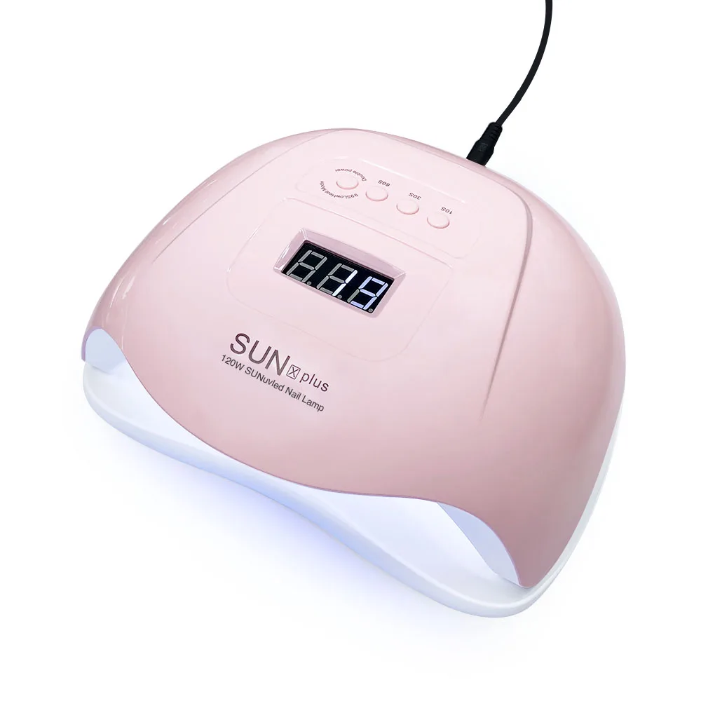SUNX Plus UV LED Lamp 120W Nail Dryer LCD Monitor 36 Dry Light Curing Gel Polishing Sensor Smart Timer Manicure|Сушилки для ногтей| |