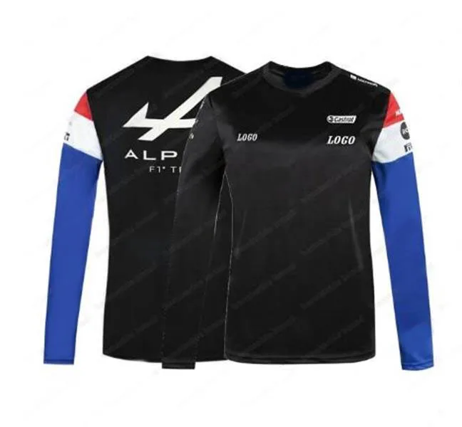 Футболка с длинным рукавом F1 формула One гоночная новая стильная футболка рубашка
