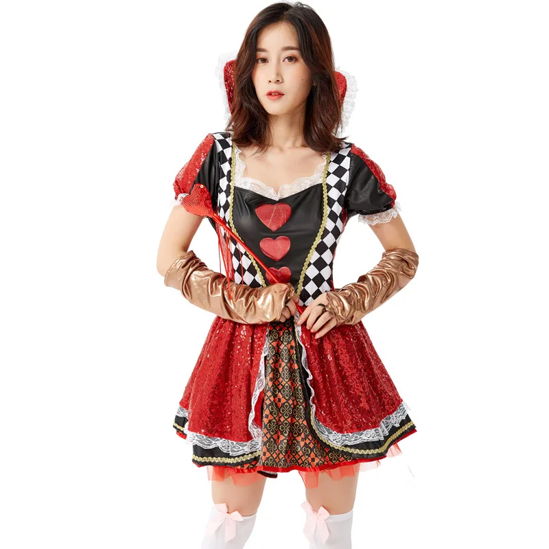 Для взрослых Алиса приключения в стране чудес королева сердец маскарадный