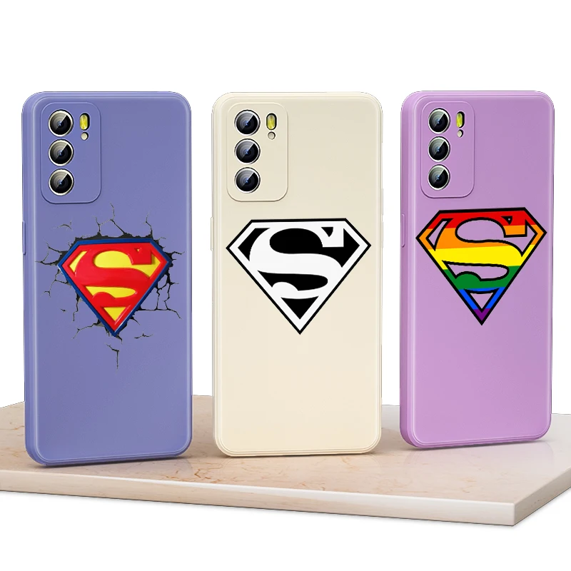 

Super Cool Liquid Silicone Soft Phone Case For OPPO Reno 6 5 5K 5F 4F 4Z 4 3 2 2F 2Z Z Pro Plus Lite 5G Phone Case