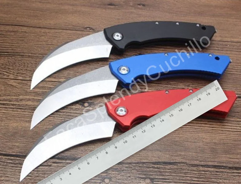 Mict 132 Dual Action Claw Karambit 9CR13MOV Blade алюминиевый сплав рукоятка Тактический карманный