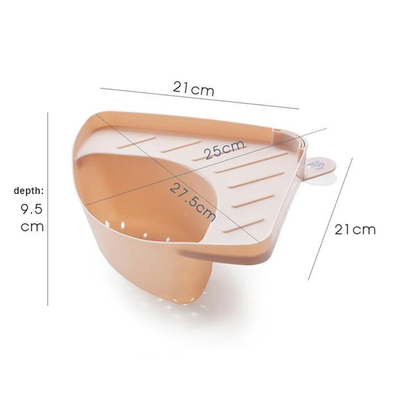 

Multifunctional Draining Rack Sink Corner Sponge Storage Shelf for Kitchen K888