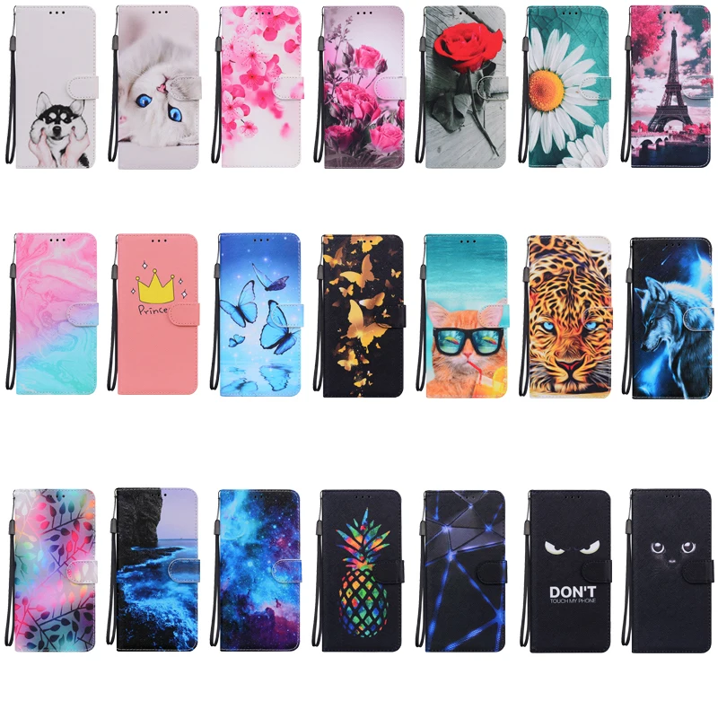Кожаный чехол-книжка Luruxy для Huawei Nova 5T 3 3i 7 6 SE 7i 4E P smart 2018 2019 2020 2021 | Мобильные