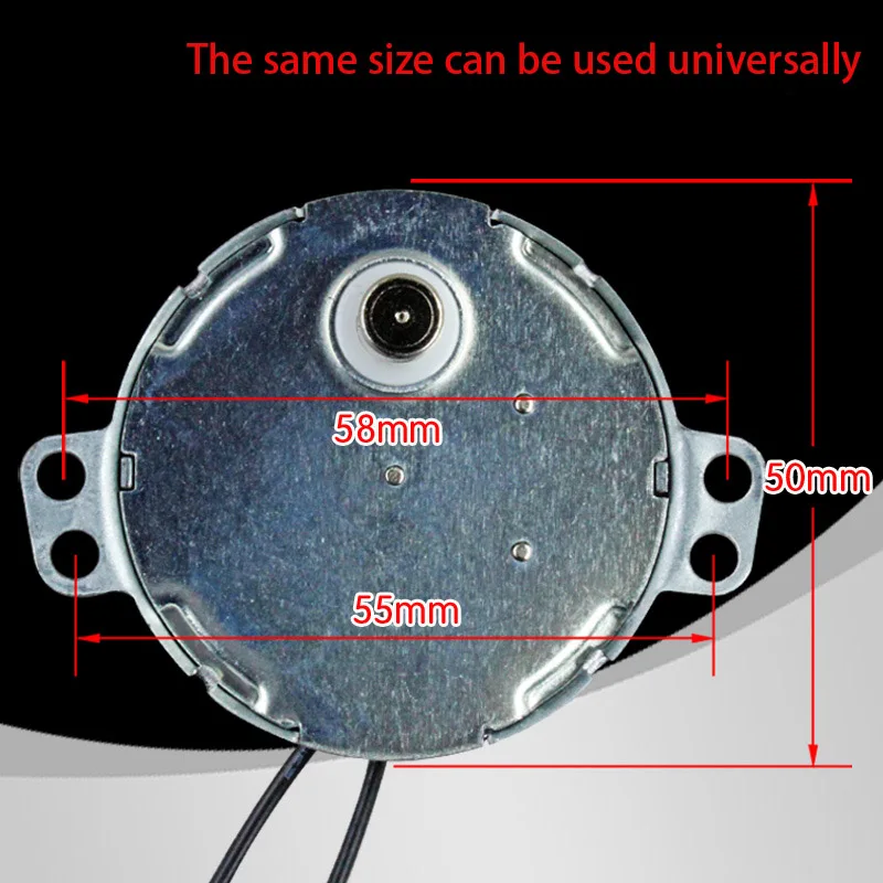Электрический вращающийся стол для вентилятора 4Вт 2.5 об/мин