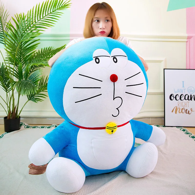 25 см/70 см Doraemon плюшевая кавайная игрушка мягкие Мультяшные животные