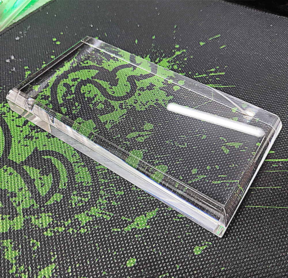 Прозрачная акриловая подставка для одной руки емкостной механической