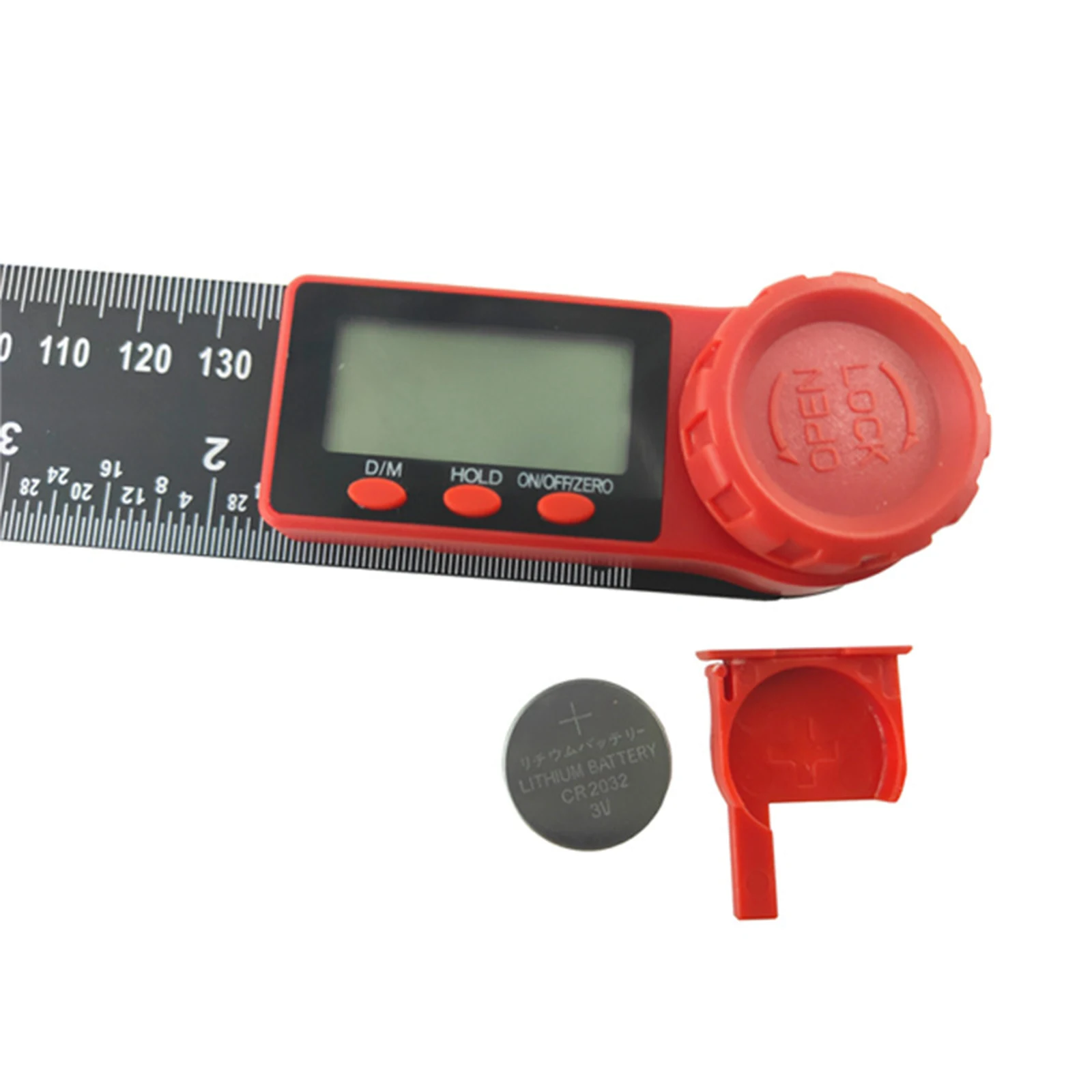 

Digital Angle Finder Protractor 2-in-1 Plastic Digital Protractor for Woodworking Angle Measure Tool FP8