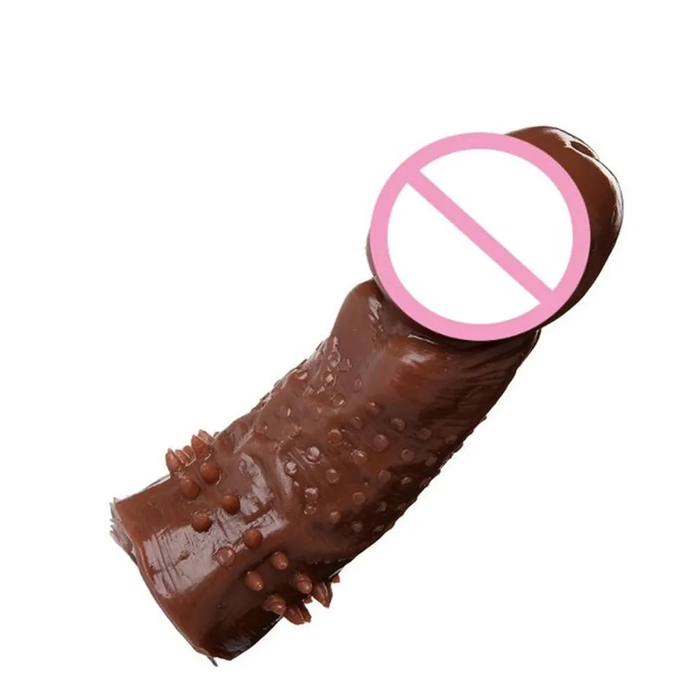 5 8 см утолщенные большие презервативы в гранулах рукав для пениса Кольца