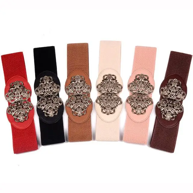 Женский ремень из искусственной кожи SAGACE винтажный эластичный пояс в богемном