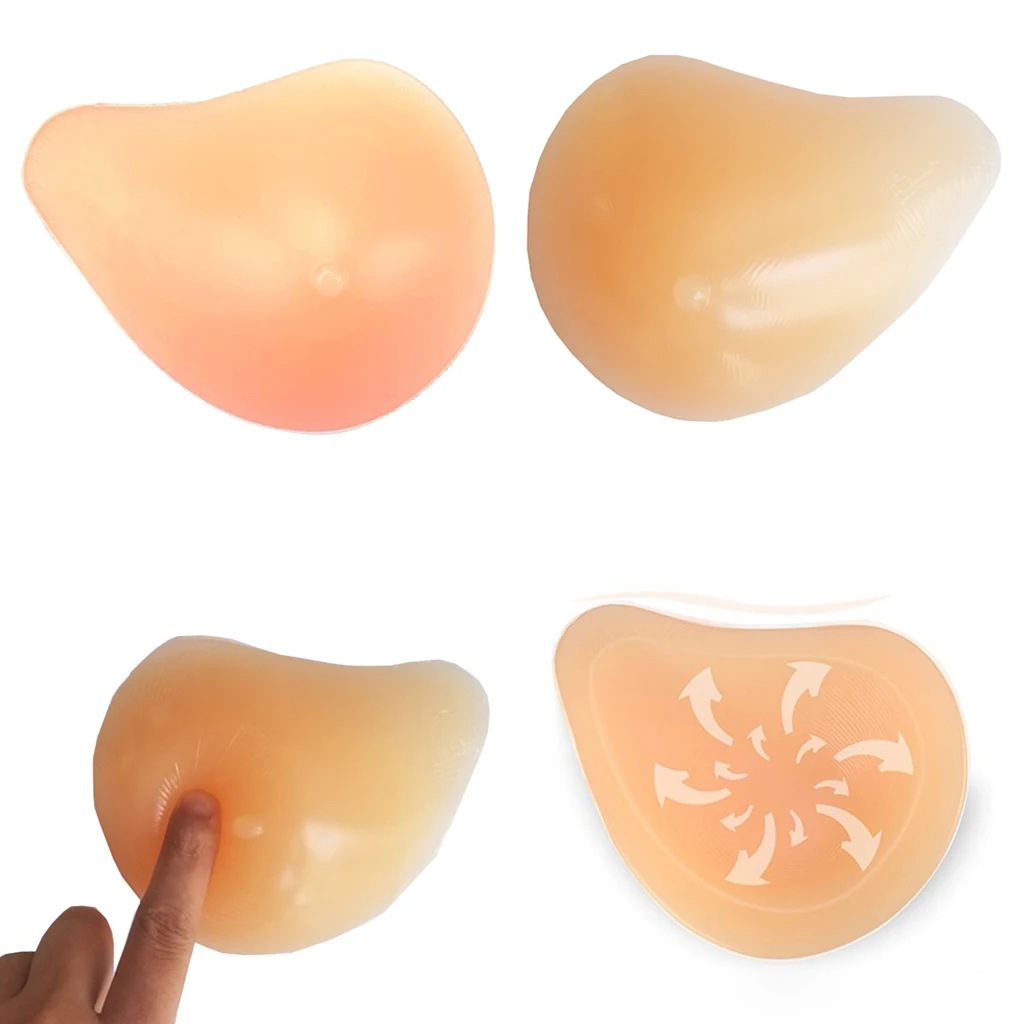 

Boobs Enhancer Bra Pads Silicone Breast Forms for Cross dressers and