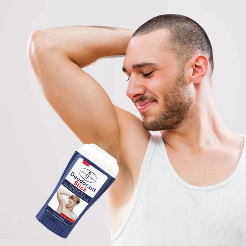 

Men's Deodorant Stick Natural Remover Underarm Odor Stick Deodorant Antiperspirant Long-Lasting Keep Dry Gentle Body Care 50ml