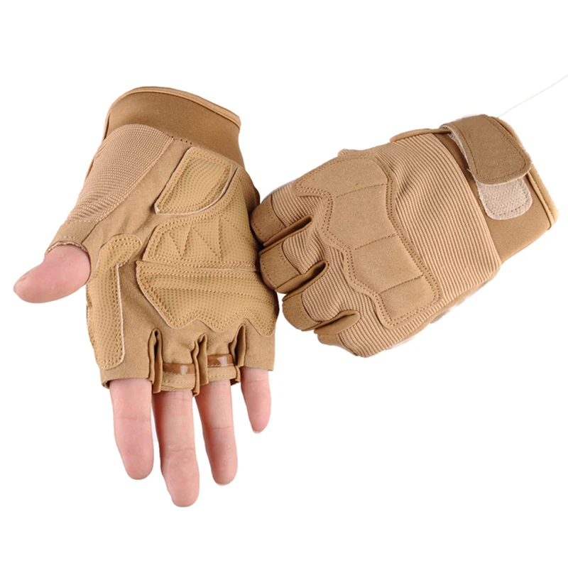

Men's Sports Fitness Weight Lifting Gym Gloves Training Fitness bodybuilding Workout Wrist Wrap Exercise Tactical Glove