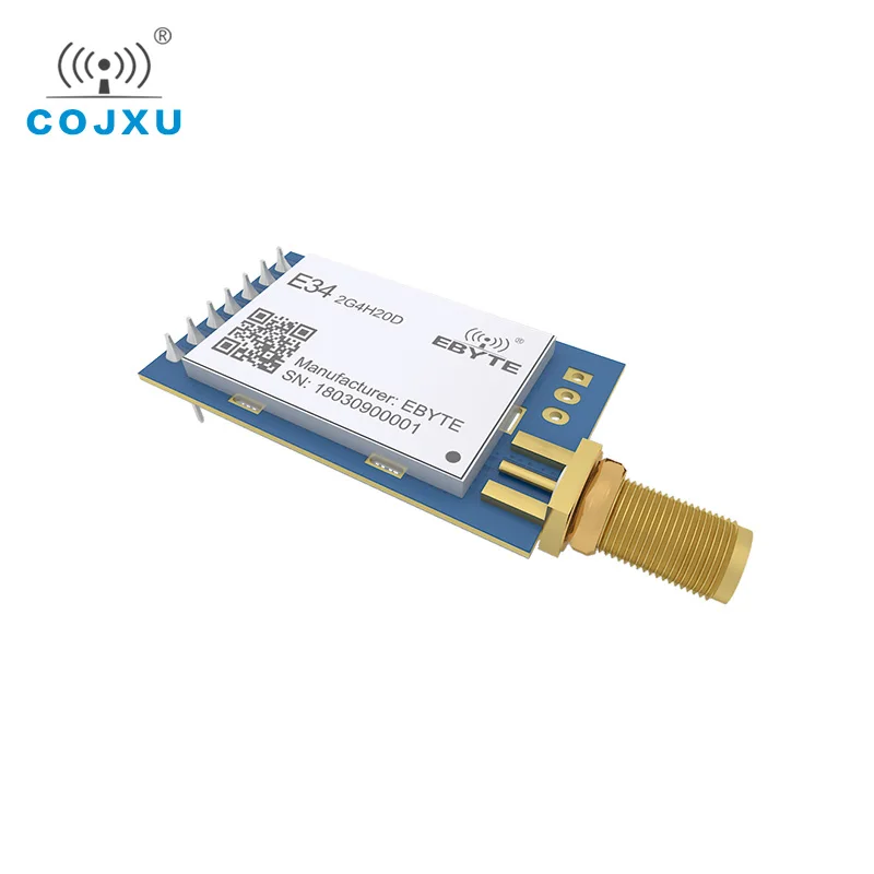 E34 2G4H20D nRF24L01 2 4G Автоматическая методу частотных скачков дальний Беспроводной