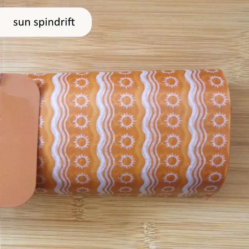sun spindrift 50 шт./компл. упаковочная Бумага хлеб сэндвич Гамбургер картофель фри посылка воск Бумага выпечки для Еда инструменты Кухня гаджеты упаковочных материалов, Класс - Цвет: sun spindrift
