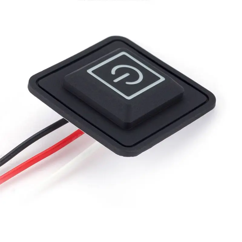 3 7-12 В водонепроницаемый кнопочный переключатель с подогревом жилет брюки