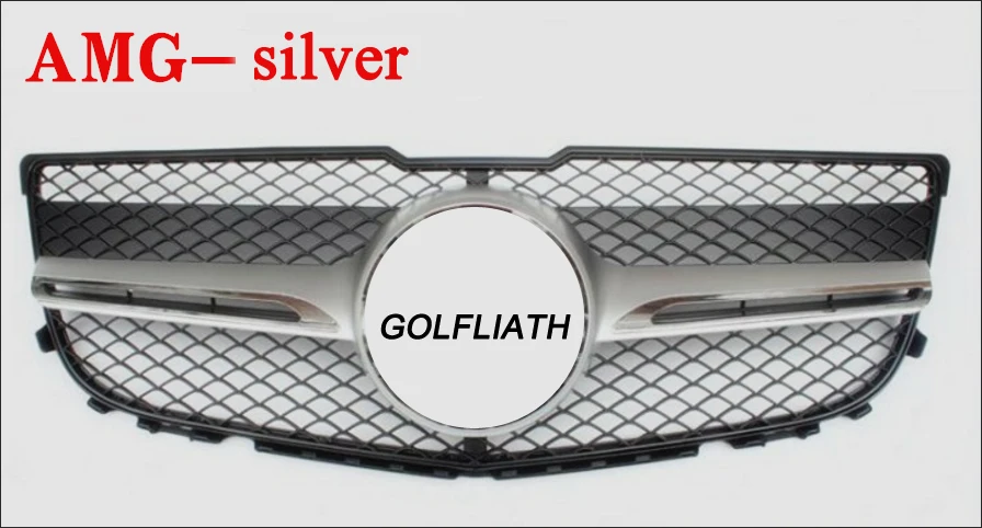 Стиль для Mercedes-Benz GLK class X204 GLK260 GLK300 GLK350 передняя решетка центральный гриль 2013-2015