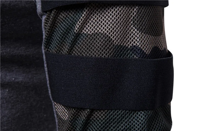 19ss мужские осенние футболки с длинными рукавами камуфляжные дизайнерские