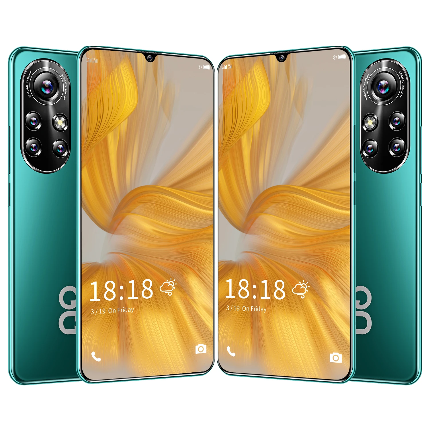 

Nova 8 pro Honor Smartphones Global Version 6.8" 16G 512GB 6800mAh Android 10 Cellphones Dual SIM Mobile Phone Unlocked