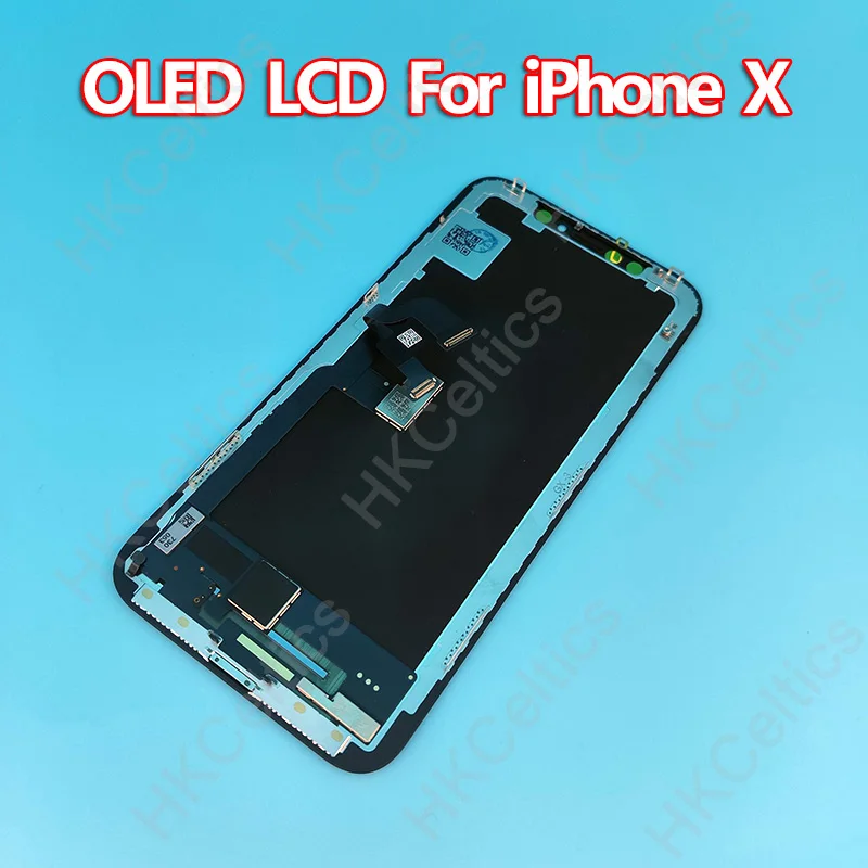 Высокое качество ЖК-дисплей для iPhone X ЖК-дисплей+ кодирующий преобразователь сенсорного экрана в сборе 1:1 дисплей Замена для iPhone Поддержка лица ID
